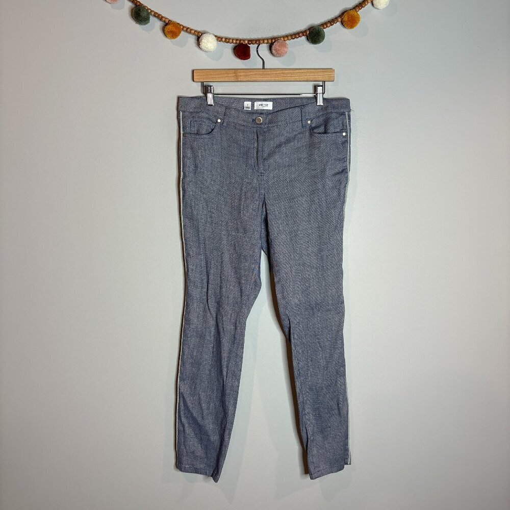 Per Se by Carlisle linen blend trousers